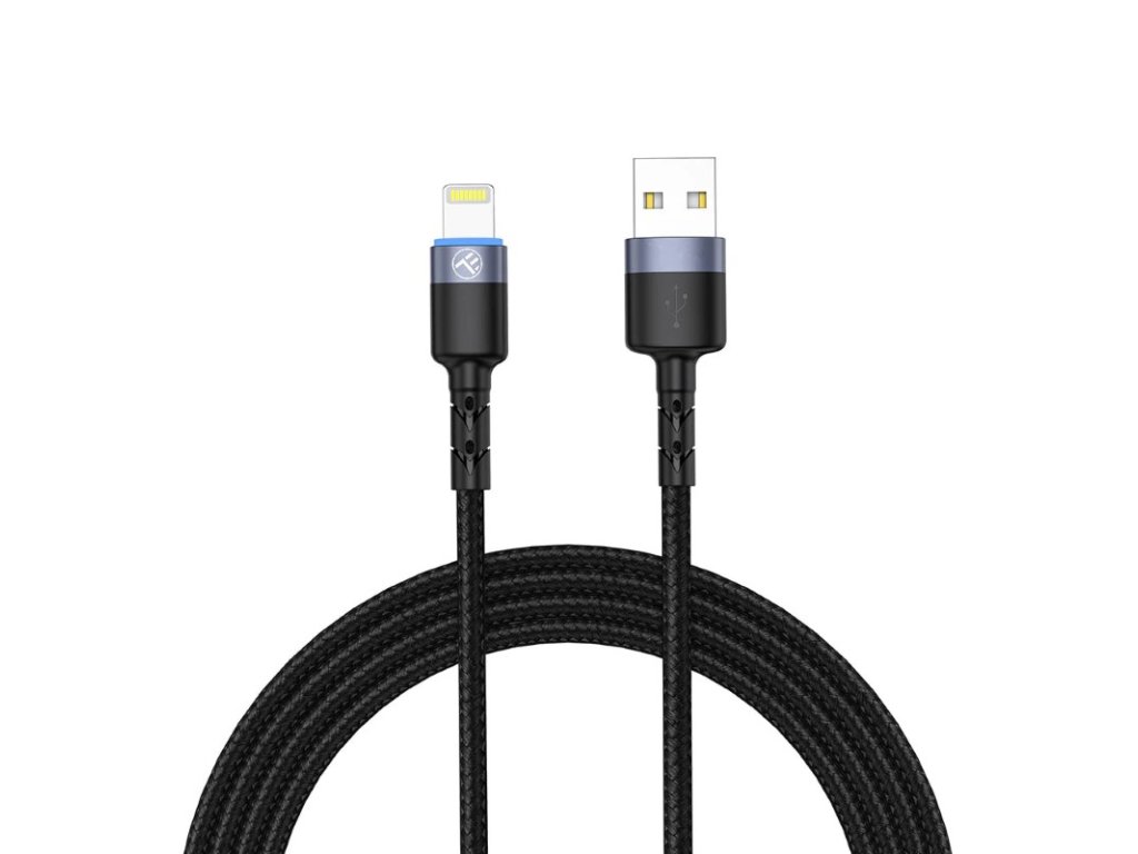 TELLUR LED, Kábel, USB Type A/Ligh, 2m, č TLL155324