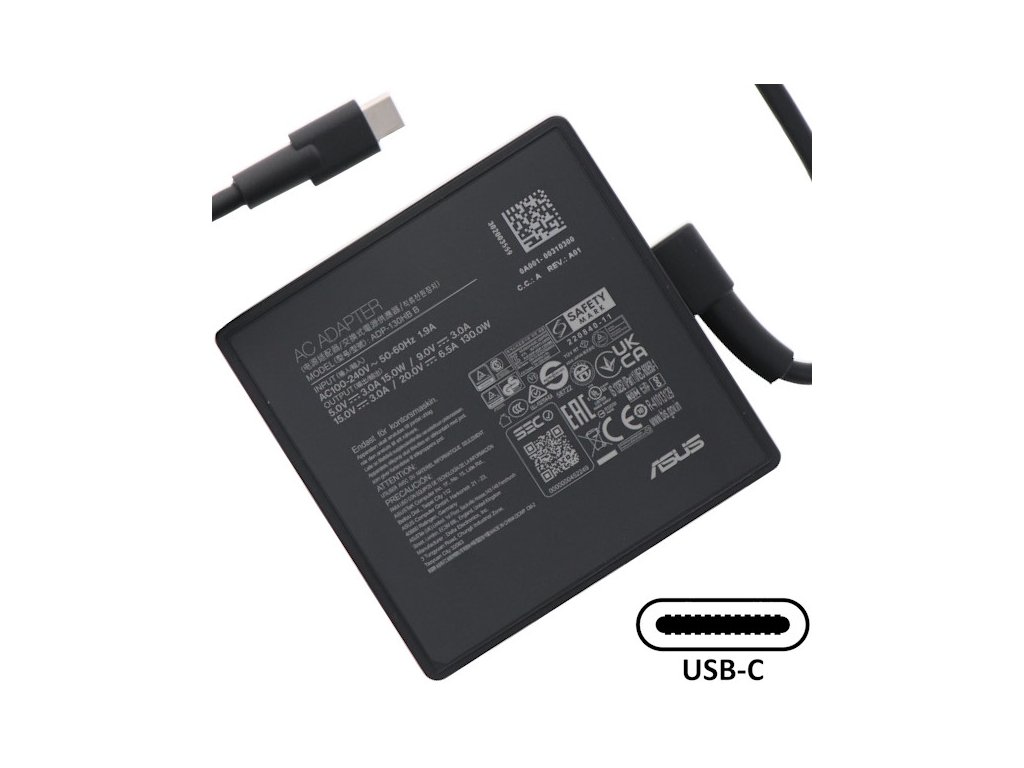 ASUS orig. adaptér 130W PD 3P (TYPE C) B0A001-00310300