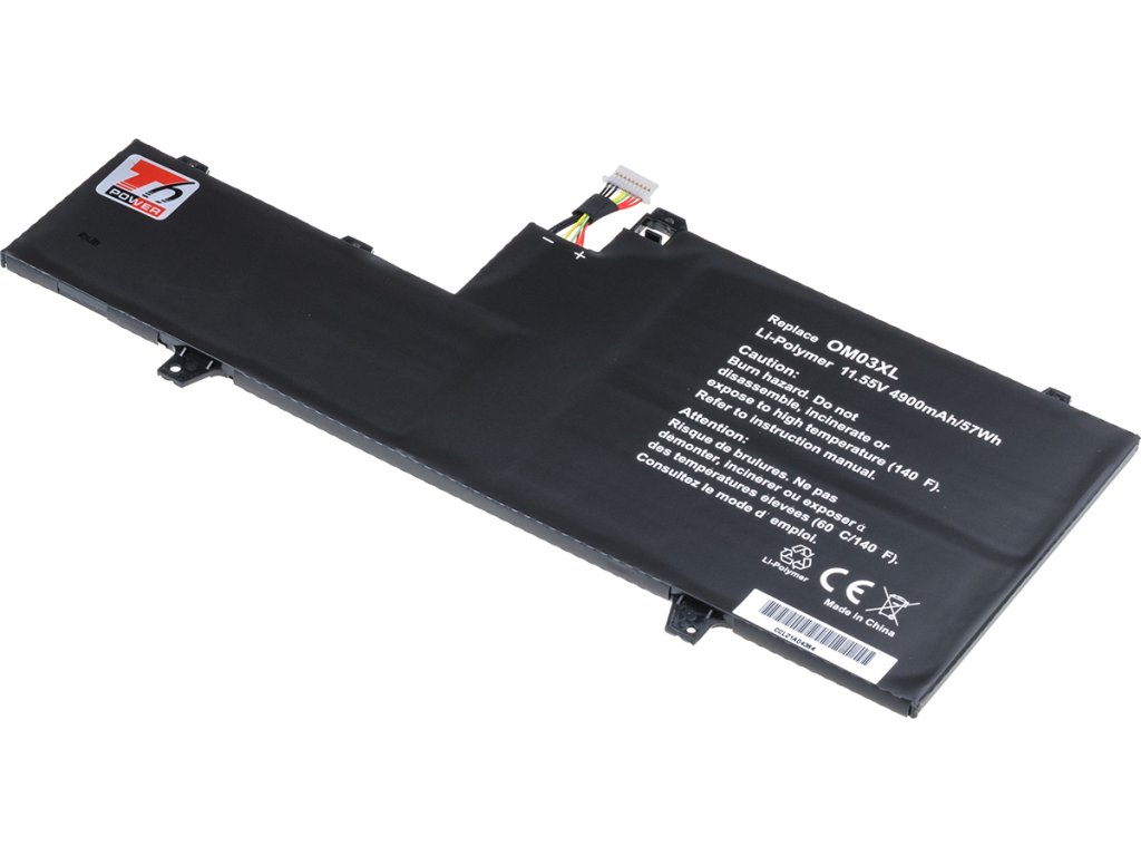 Batéria T6 Power HP EliteBook x360 1030 G2, 4900mAh, 57Wh, 3cell, Li-pol, type 1 NBHP0157