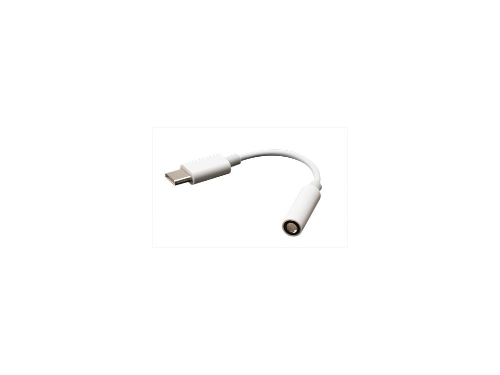 AKASA - adaptér Type-C na 3.5 mm headphone jack AK-CBCA27-10WH