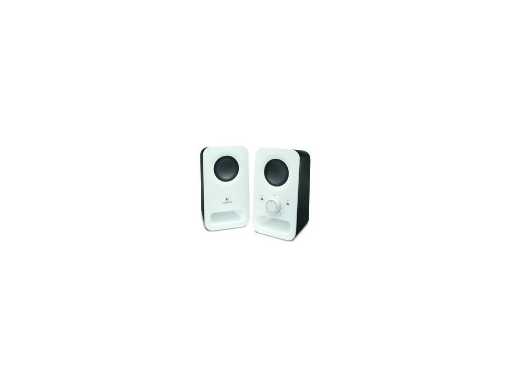 Logitech Z150 stereo reproduktory, 3,5 mm - biele 980-000815