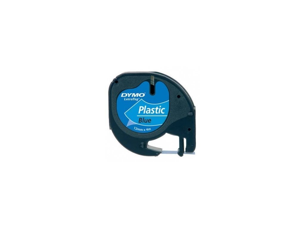 páska DYMO 59426 LetraTag Blue Plastic Tape (12mm) S0721700/600/650