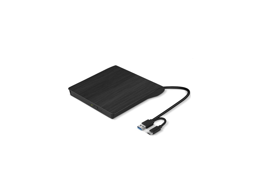 Exterrná DVD napalovačka C-TECH DVD-USB-AC, USB 2.0, USB A/Type C DVD-USB-AC