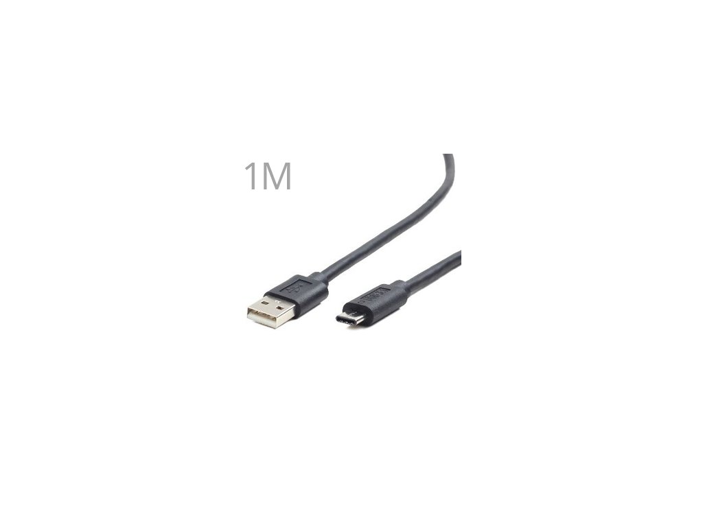 GEMBIRD Kábel USB 2.0 - USB 3.1 Type C 1M CCP-USB2-AMCM-1M