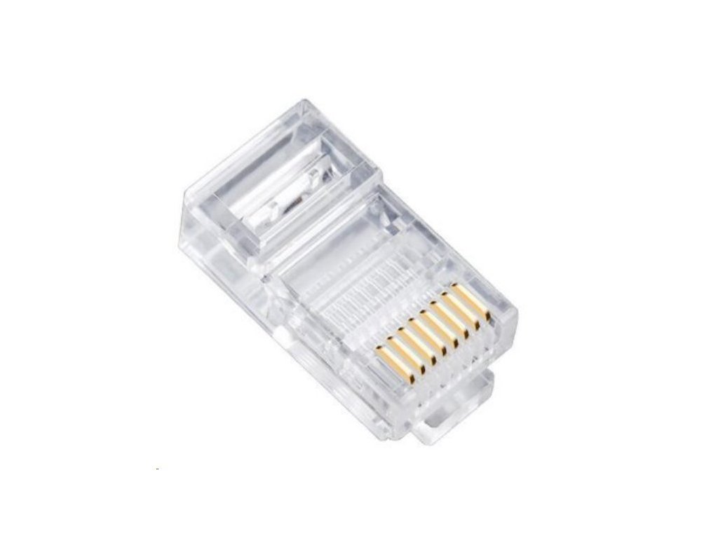 UTP konektor CNS 8P8C Cat6, EZ Type, bal. 100 Ks 51242