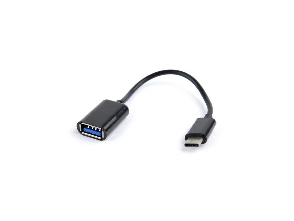 Gembird adaptér OTG USB 2.0 (F) / USB-C (M), kábel 0,2m), blister AB-OTG-CMAF2-01