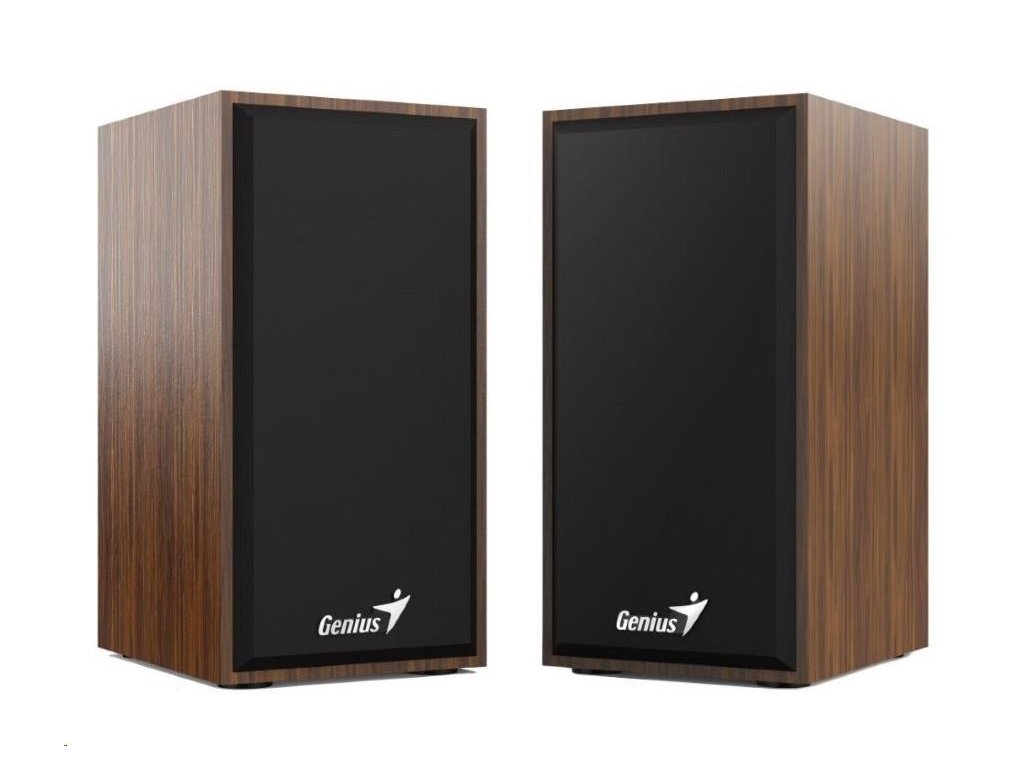 Reproduktory GENIUS SP-HF180, 2.0, 6W, drevený, hnedý 31730029400