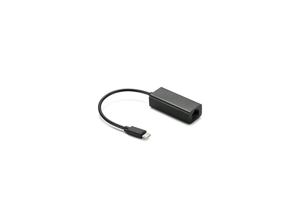 Adaptér C-TECH Type-C na LAN, M/F, 15cm CB-AD-CM-RJ45F