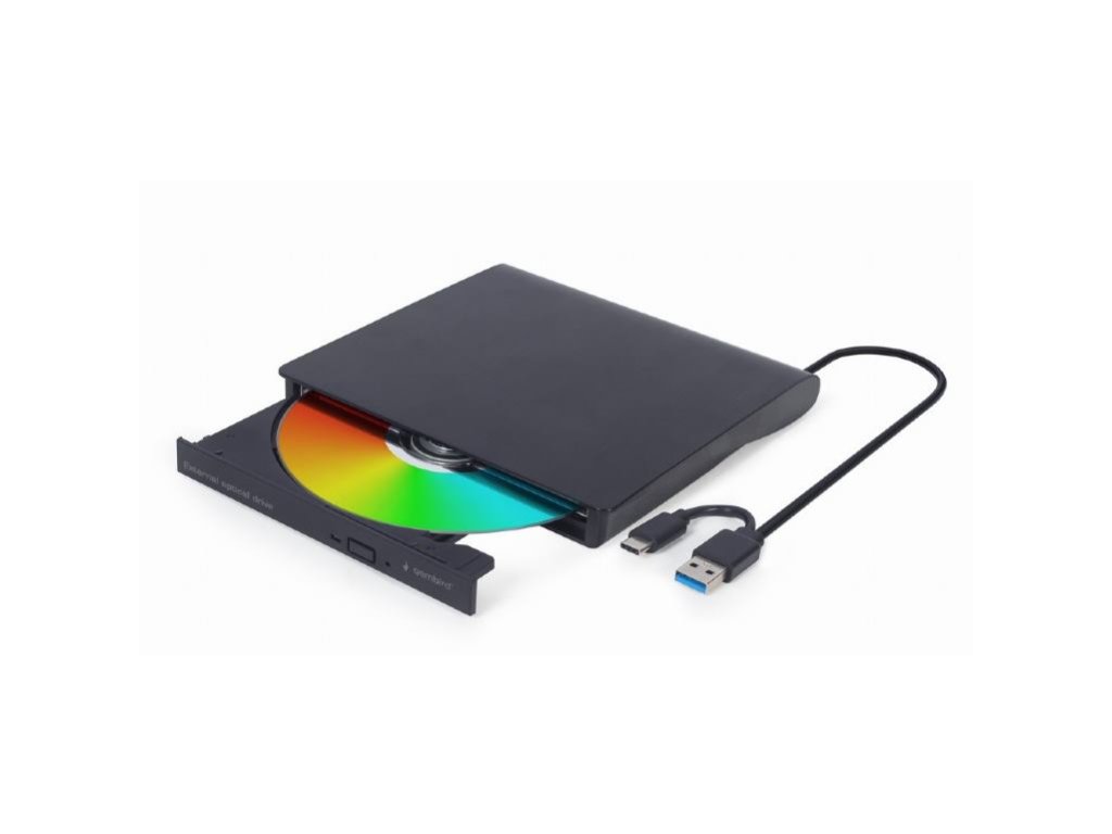 GEMBIRD Externá mechanika DVD-RW USB 3.1/Type C bl DVD-USB-03