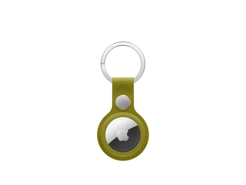 AirTag FineWoven Key Ring - Chartreuse MA7L4ZM/A