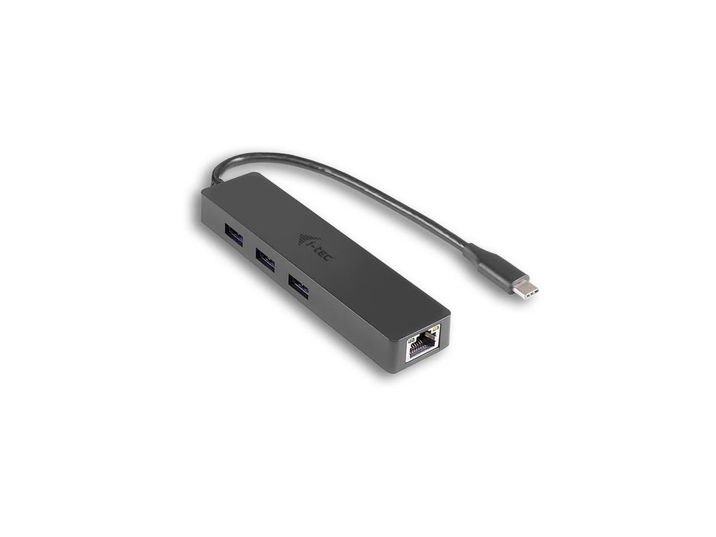 i-tec USB 3.1 Type C SLIM HUB 3 Port + Gigabit Ethernet C31GL3SLIM