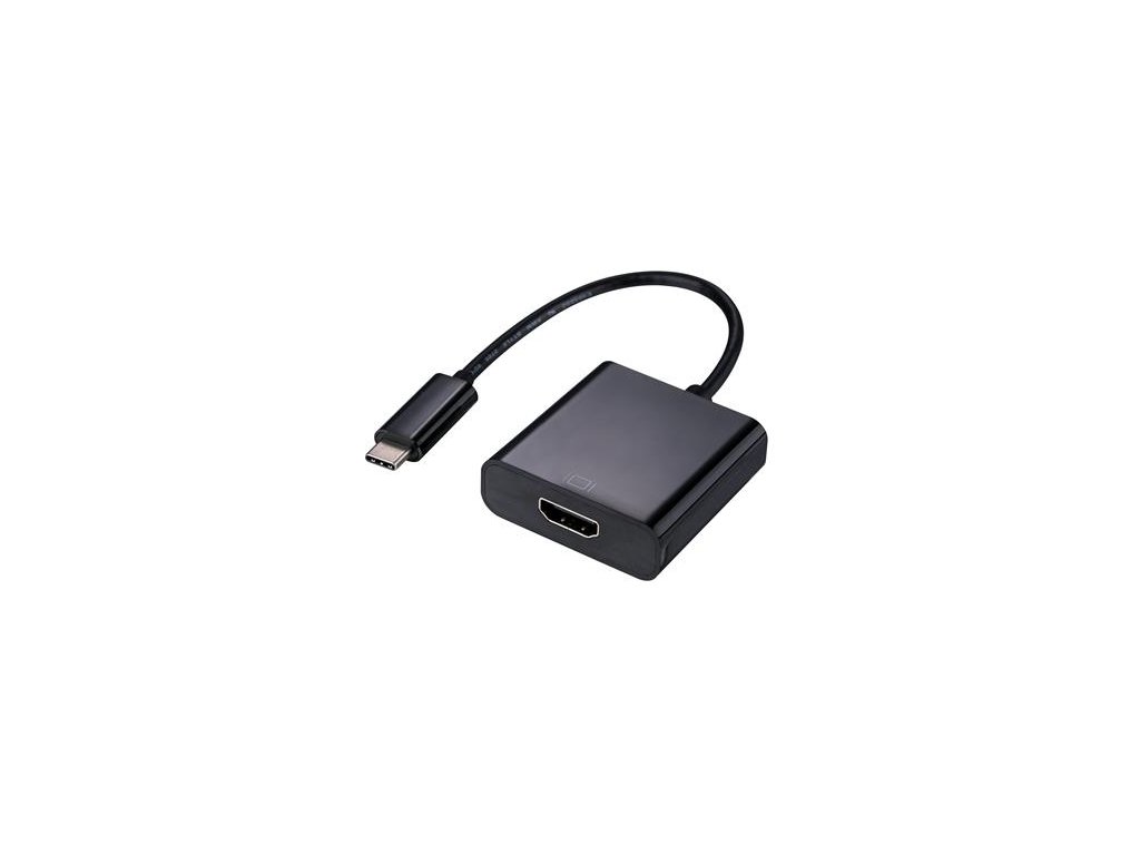 Adaptér C-TECH Type-C na HDMI, M/F, 15cm CB-AD-CM-HDMIF