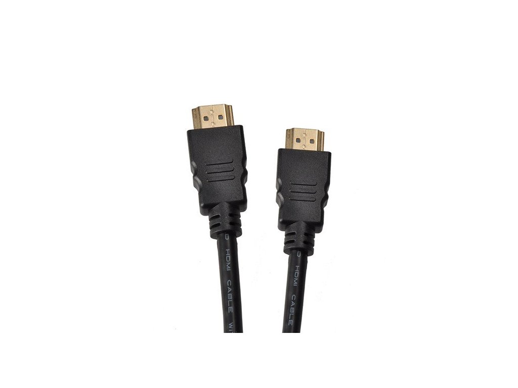 Solight HDMI kábel s Ethernetom, HDMI 1.4 A konektor - HDMI 1.4 A konektor, blister, 1m SSV1201