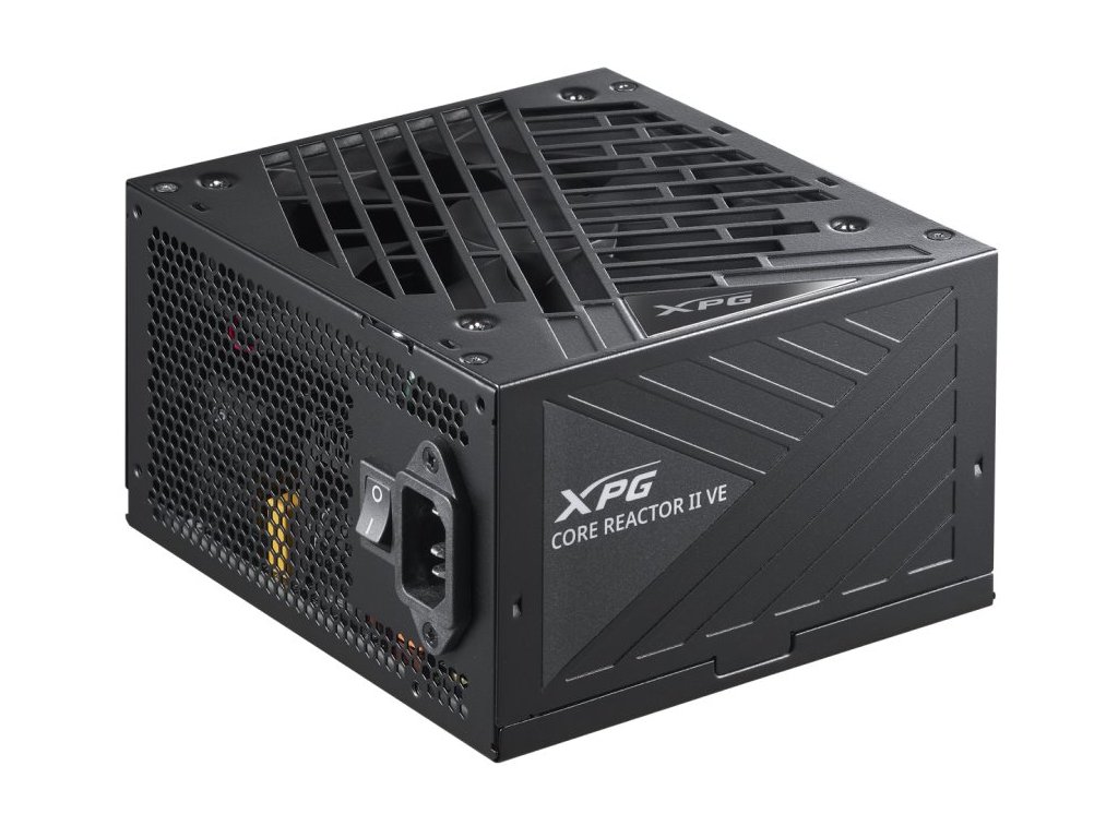 ADATA XPG zdroj CORE REACTOR II VE 850W, 80+ GOLD, Plně Modularní, ATX 3.1 COREREACTORIIVE850G-BKCEU
