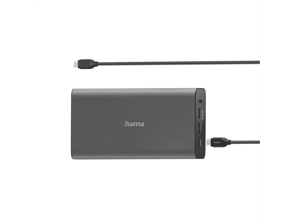 HAMA 60W, USB Type C, Powerbanka 26800 mAh 200012