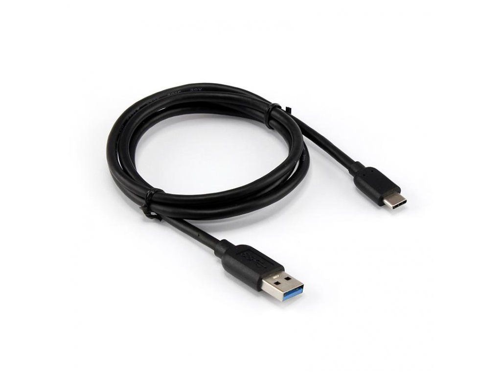 SBOX Kábel USB 3.0/USB 3.0 Type C 1m blk CTYPE-1
