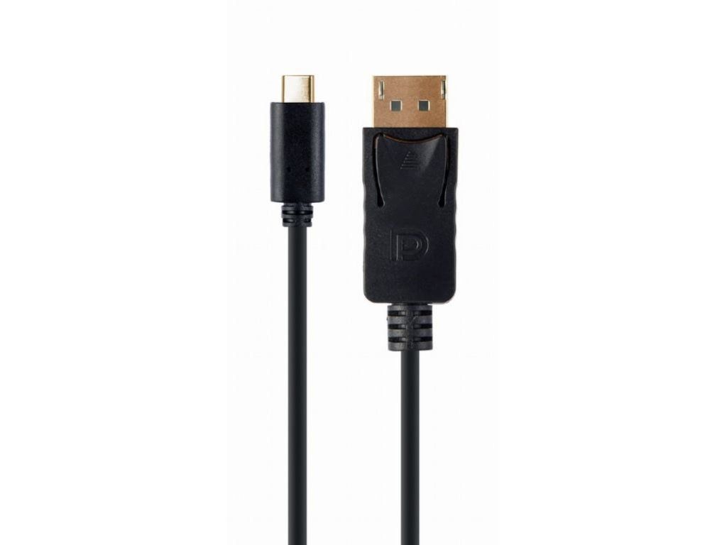 GEMBIRD Kábel USB 3.1 Type C/DisplayPort samec 2m A-CM-DPM-01