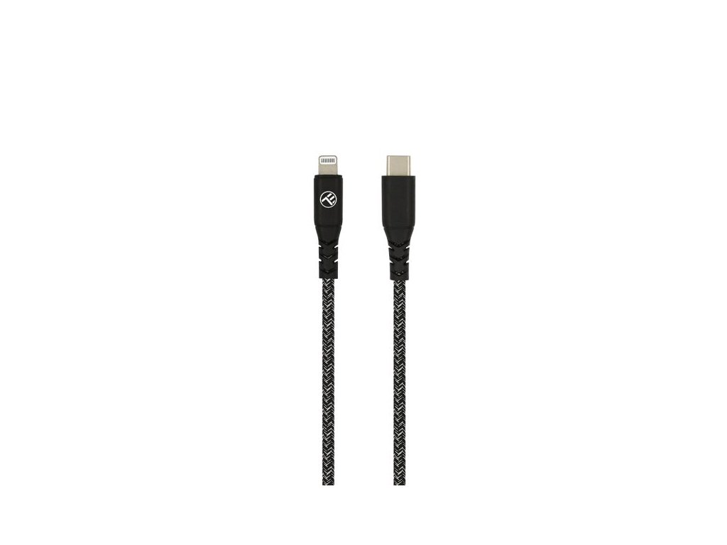 TELLUR Green, Kábel, USB Type C/Lightning, 1m, blk
