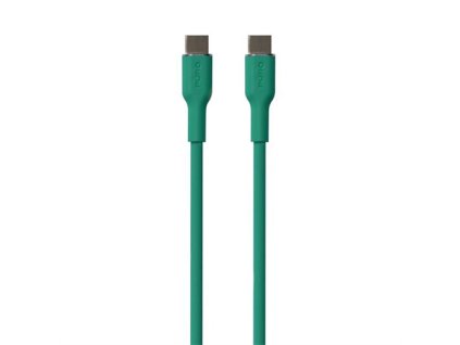 Puro kábel Soft Silicone Cable USB-C to USB-C 1.5m - Dark Green PUUSBCUSBCICONDKGRN