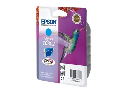 kazeta EPSON SP R265/R285/R360/RX560/RX585 cyan (7,4ml) C13T080240