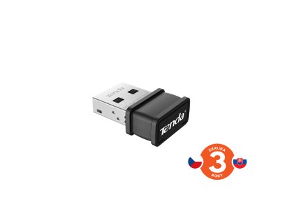 Tenda W311MIv6 AX300 WiFi 6 USB Nano Adapter, 286 Mb/s, 802.11ax/b/g/n, Soft AP, Win 7/10/11, Linux W311MIv6