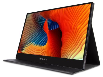 MISURA přenosný LCD monitor 16" M16TB / dotykový/ IPS/ 1920x1080/ 1200:1/ 30ms/ 300 cd/m2/ HDMI/ USB-C/ REPRO/ s baterií M16TB