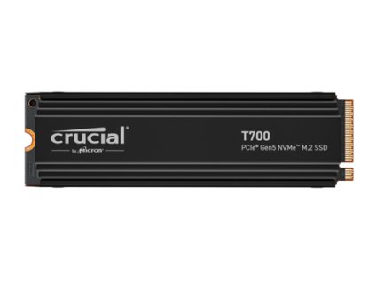 Crucial SSD T700 2TB M.2 NVMe Gen5 Heatsink 12400/11800 MBps CT2000T700SSD5