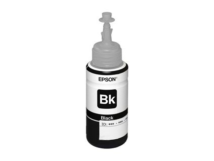 kazeta EPSON TANK L100/L200/L550/L1300/L355/365 Black 70ml (4000 str.) C13T66414A