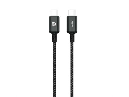 Adam Elements kábel CASA S120 USB-C na USB-C 60W 1.2m - Black ACBADS120BK