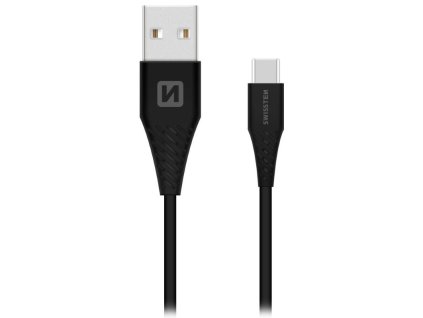 Swissten Datový Kabel Usb / Usb-C Černý 1,5M (7Mm) 71504401
