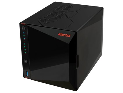 Asustor Nimbustor 4 Gen2 AS5404T 4 Bay NAS, Quad-Core 2.0GHz CPU, Dual 2.5GbE Ports, 4GB DDR4, 4x M.2 SSD Slots AS5404T