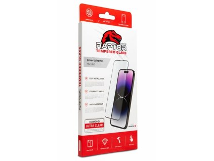 Swissten sklo RAPTOR DIAMOND ULTRA CLEAR 3D TEMPEROVANÉ SAMSUNG Galaxy S24+ černé s funkční čtečkou otisku prstů 84501832