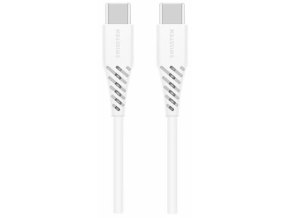 Swissten Datový kabel TPE USB-C / USB-C PD 5 A (100 W) 2,5 M bílý 71506530