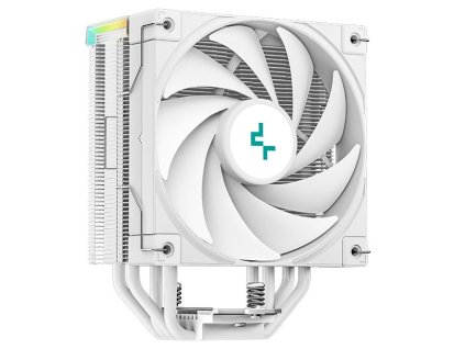 DEEPCOOL chladič AK400 Digital / 120mm fan / 4x heatpipes / PWM / pro Intel i AMD / bílý / digitální display R-AK400-WHADMN-G