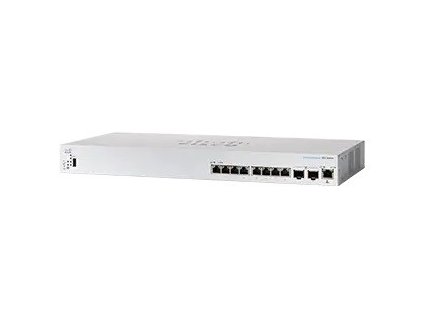 Cisco switch CBS350-8XT-UK (6x10GbE,2x10GbE/SFP+) - REFRESH CBS350-8XT-UK-RF