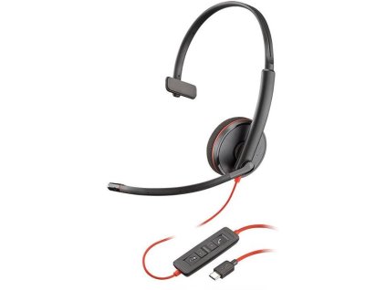 POLY Slúchadlá s mikrofónom C3210 USB-C 209748-101
