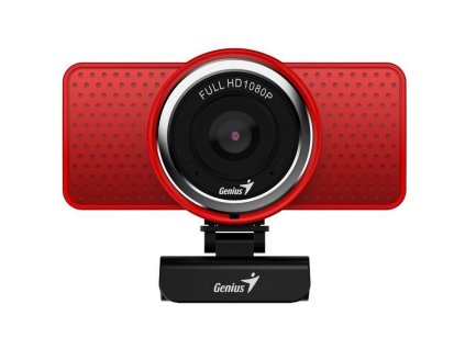 GENIUS ECAM 8000, Webkamera FHD s mikrofónom red ECAM 8000 red