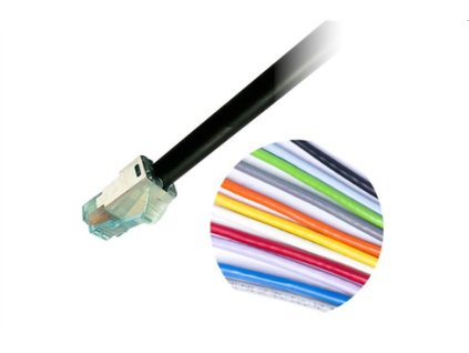 SYSTIMAX CommScope patch kábel Cat6A, S/FTP (PiMF), LSOH - 5.2m (17ft), bílý CA1BB52-08F017