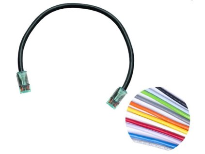 SYSTIMAX CommScope patch kábel Cat6A, F/UTP, LSOH - 2.5m (7ft), zelený CPCGGL2-04F007