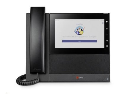 Poly CCX 600 multimediální telefon pro Microsoft Teams s podporou technologie PoE 82Z84AA