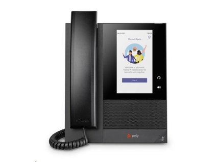 Poly CCX 400 multimediální telefon pro Microsoft Teams s podporou technologie PoE 848Z8AA#AC3