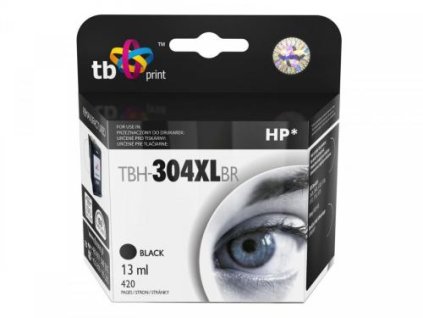 Atrament TB kompat. s HP DJ 3700, Bk reman., 13 ml TBH-304XLBR