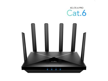 Cudy AC1200 Wi-Fi 4G LTE Cat 6 Router, detach.ant LT700_EU