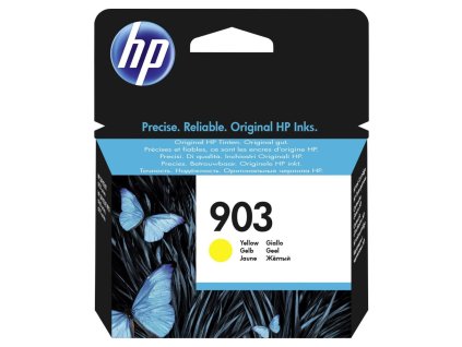 HP inkoustová kazeta 903 žlutá T6L95AE, originál T6L95AE