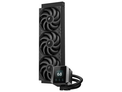 DEEPCOOL vodní chladič MYSTIQUE 360 / 3x120mm fan / ARGB / Intel i AMD / černý R-LX750-BKDSNMP-G-1