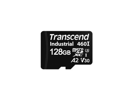 TRANSCEND MicroSDXC karta 128GB 460I, UHS-I U3 A2 100/80 MB/s TS128GUSD460I