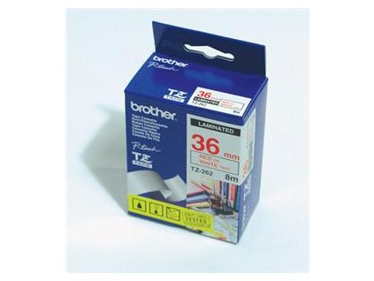 TZE-262, biela/červená, 36mm TZE262