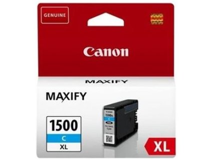 kazeta CANON PGI-1500C XL cyan MAXIFY MB2050/MB2350 (1020 str.) 9193B001