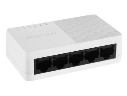 HIKVISION switch DS-3E0105D-O/ 5x port/ 10/100 Mbps RJ45 ports/ 1 Gbps/ napájení 5 VDC, 0.6 A 301802934