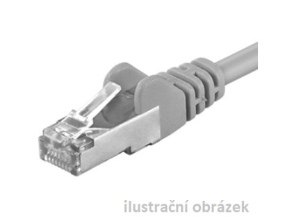 OPTIX Patch kábel Cat6, FTP, 5m, šedý 1840